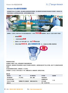 生工生物推出Western Blot服務(wù)限時(shí)促銷，多重好禮助力科研